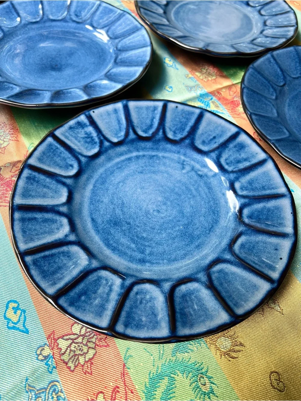 Japanese Stoneware Salad/Dessert Plates
